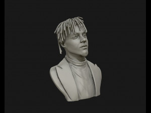 juice wrld 3d sculpture ready to 3d print 3d print model Modèles 3D en vedette