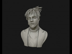 juice wrld 3d sculpture ready to 3d print 3d print model Modèles 3D en vedette