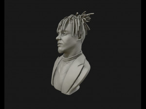 juice wrld 3d sculpture ready to 3d print 3d print model Modèles 3D en vedette