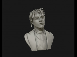 juice wrld 3d sculpture ready to 3d print 3d print model Modèles 3D en vedette