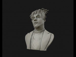 juice wrld 3d sculpture ready to 3d print 3d print model Modèles 3D en vedette
