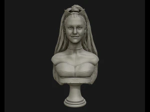patung ariana grande siap cetak 3d model cetak 3d Model Cetak 3D