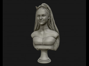 ariana grande sculpture ready to 3d print 3d print model 3D Принт Модель