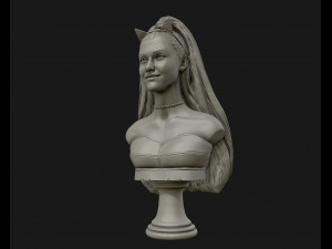 ariana grande sculpture ready to 3d print 3d print model 3D Принт Модель