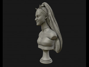 ariana grande sculpture ready to 3d print 3d print model 3D Принт Модель