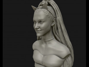 ariana grande sculpture ready to 3d print 3d print model 3D Принт Модель
