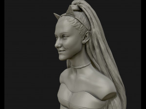 ariana grande sculpture ready to 3d print 3d print model 3D Принт Модель