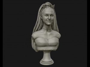 ariana grande sculpture ready to 3d print 3d print model 3D Принт Модель