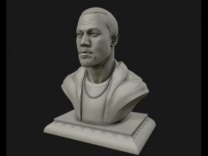 kanye west 3d printable sculpture 3d print model 3D Print Model
