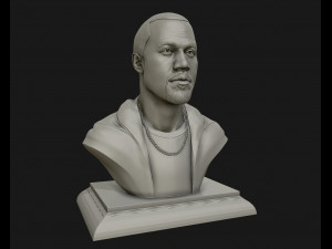 kanye west 3d printable sculpture 3d print model 3D Print Model