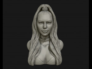 kim kardashian sculpture ready to print 3d print model 3D-printmodel