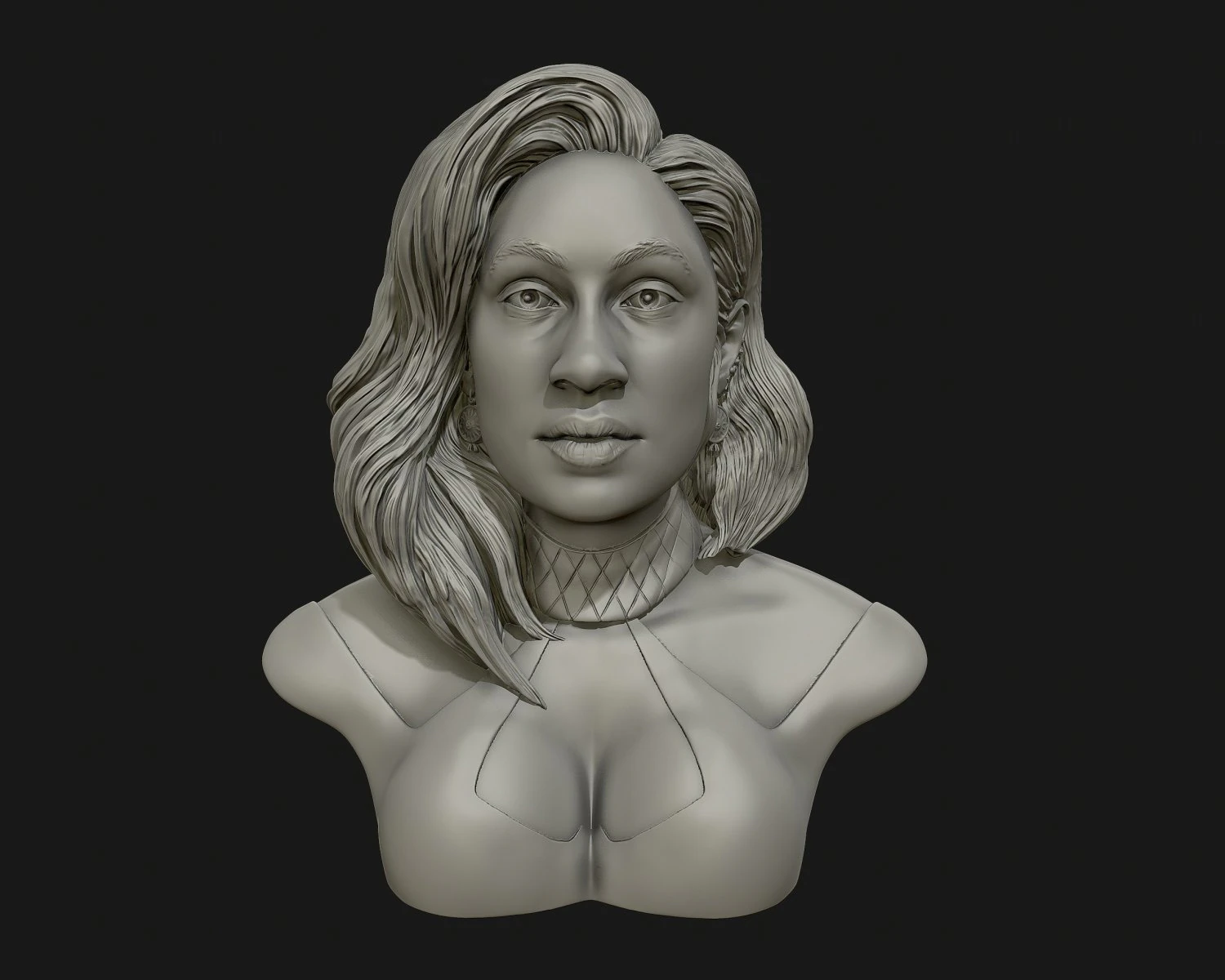 cardi b ready to 3d print 3d print model 3D Print Model .c4d .max .obj .3ds .fbx .stl .blend 