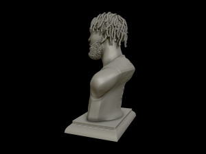 3d portrait of anthony davis with finals look 3d print model Model do druku 3D