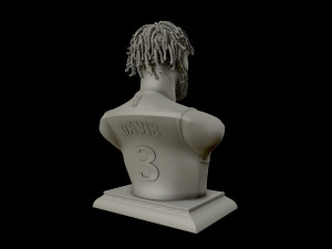 3d portrait of anthony davis with finals look 3d print model Model do druku 3D