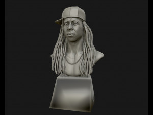 lil wayne 3d printable model 3d print model 3D प्रिंट मॉडल