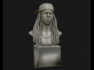 lil wayne 3d printable model 3d print model 3D प्रिंट मॉडल