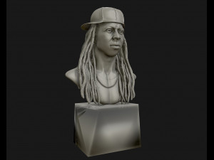 lil wayne 3d printable model 3d print model 3D प्रिंट मॉडल