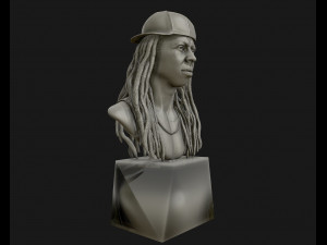 lil wayne 3d printable model 3d print model 3D प्रिंट मॉडल