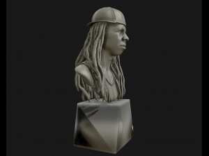 lil wayne 3d printable model 3d print model 3D प्रिंट मॉडल