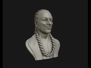 snoop dogg 3d sculpture ready to 3d print 3d print model 3D Print Model