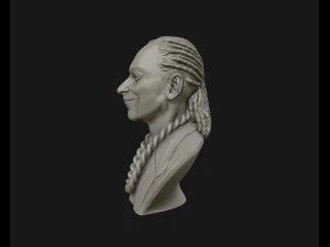 snoop dogg 3d sculpture ready to 3d print 3d print model 3D Print Model