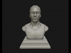 kawhi leonard 3d portrait sculpture ready to 3d print 3d print model 3D Print Model