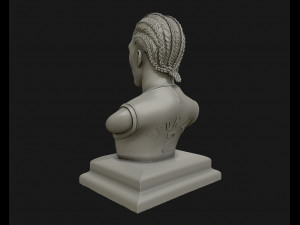 kawhi leonard 3d portrait sculpture ready to 3d print 3d print model 3D 打印模型