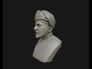 sultan qaboos ready to 3d print 3d print model 3D प्रिंट मॉडल
