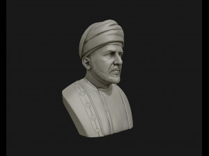 sultan qaboos ready to 3d print 3d print model 3D प्रिंट मॉडल