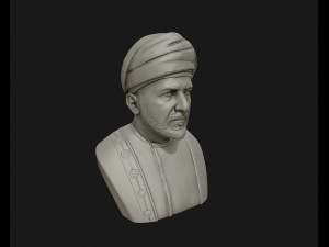sultan qaboos ready to 3d print 3d print model 3D प्रिंट मॉडल