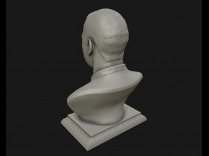 jay z portrait sculpture ready to 3d print 3d print model 3D Print Model
