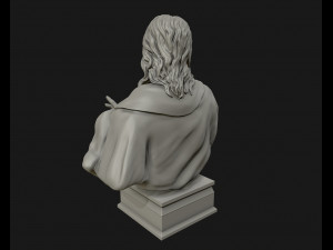 jesus christ sculpture ready to 3d print 3d print model Modello di stampa 3D