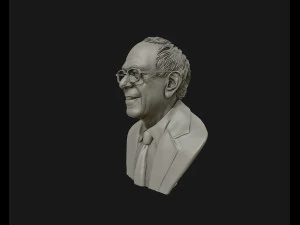 bernie sanders 3d sculpture ready to 3d print 3d print model 3D Print Model