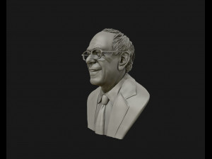 bernie sanders 3d sculpture ready to 3d print 3d print model 3D 프린트 모델