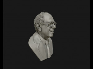 bernie sanders 3d sculpture ready to 3d print 3d print model 3D 프린트 모델
