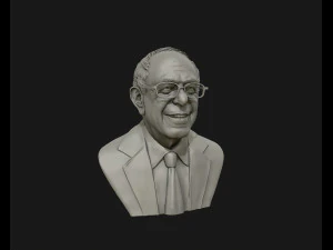 bernie sanders 3d sculpture ready to 3d print 3d print model 3D Print Model