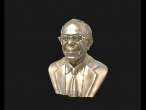 bernie sanders 3d sculpture ready to 3d print 3d print model 3D 프린트 모델