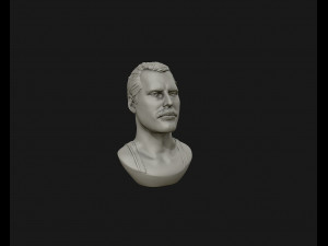freddie mercury 3d printable portrait 3d print model 3D Print Model
