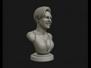 miley cyrus 3d printable sculpture model 3d print model 3D Print Model