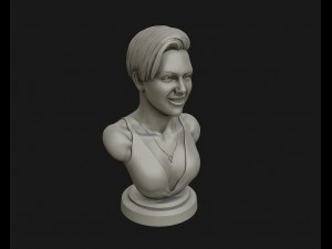 miley cyrus 3d printable sculpture model 3d print model 3D Print Model
