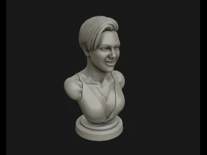 miley cyrus 3d printable sculpture model 3d print model 3D Print Model