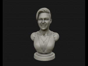miley cyrus 3d printable sculpture model 3d print model 3D Print Model