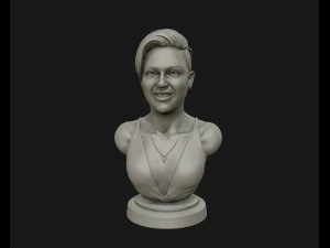 miley cyrus 3d printable sculpture model 3d print model 3D Print Model
