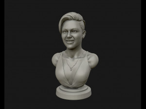 miley cyrus 3d printable sculpture model 3d print model 3D Print Model