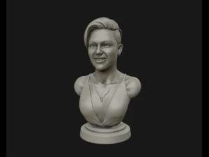 miley cyrus 3d printable sculpture model 3d print model 3D Print Model