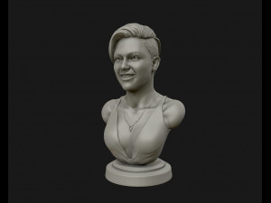 miley cyrus 3d printable sculpture model 3d print model 3D Print Model