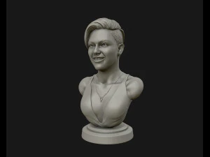 miley cyrus 3d printable sculpture model 3d print model 3D Print Model