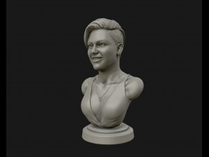 miley cyrus 3d printable sculpture model 3d print model 3D Print Model