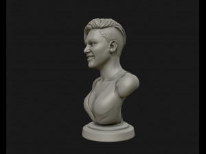 miley cyrus 3d printable sculpture model 3d print model 3D Print Model