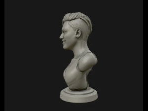 miley cyrus 3d printable sculpture model 3d print model 3D Print Model